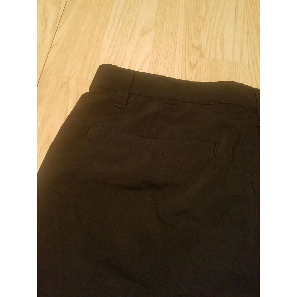 Under Armour Heat‎ Gear Golf Shorts Men's 32  Black Loose Stretch Chino EUC